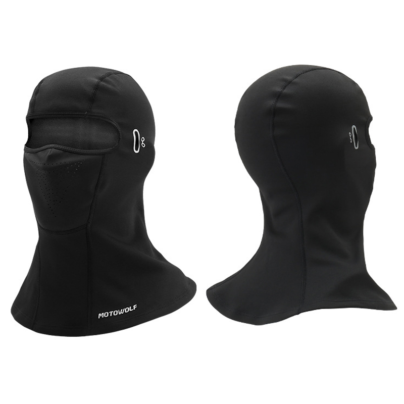 Balaclava Ski Mask - Cagoule thermique pour Moto, chauffe-cou d'hiver,