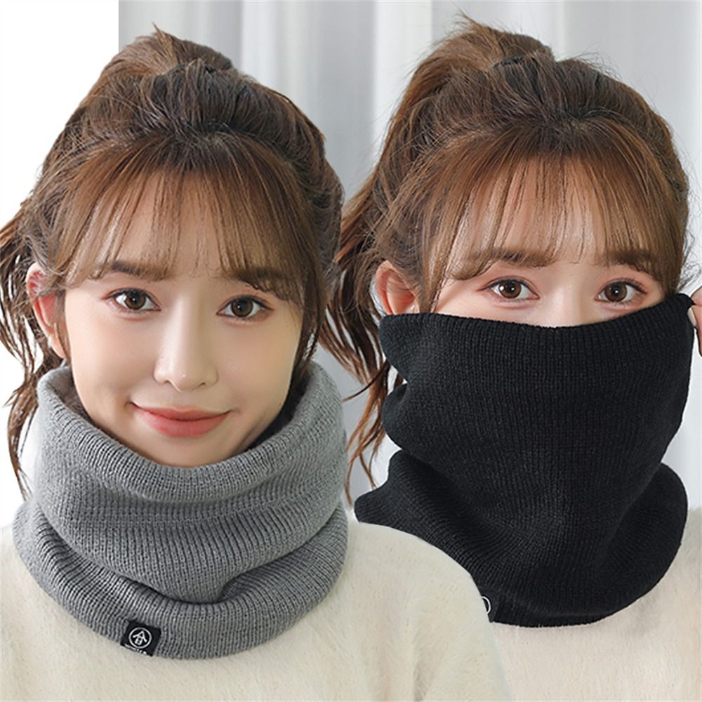 Wool Scarf Men - Cache-cou tricoté doux et tendance avec