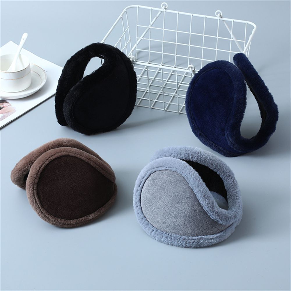 Fleece Ear Warmer Band - Cache-oreilles en peluche unisexe pour hommes,
