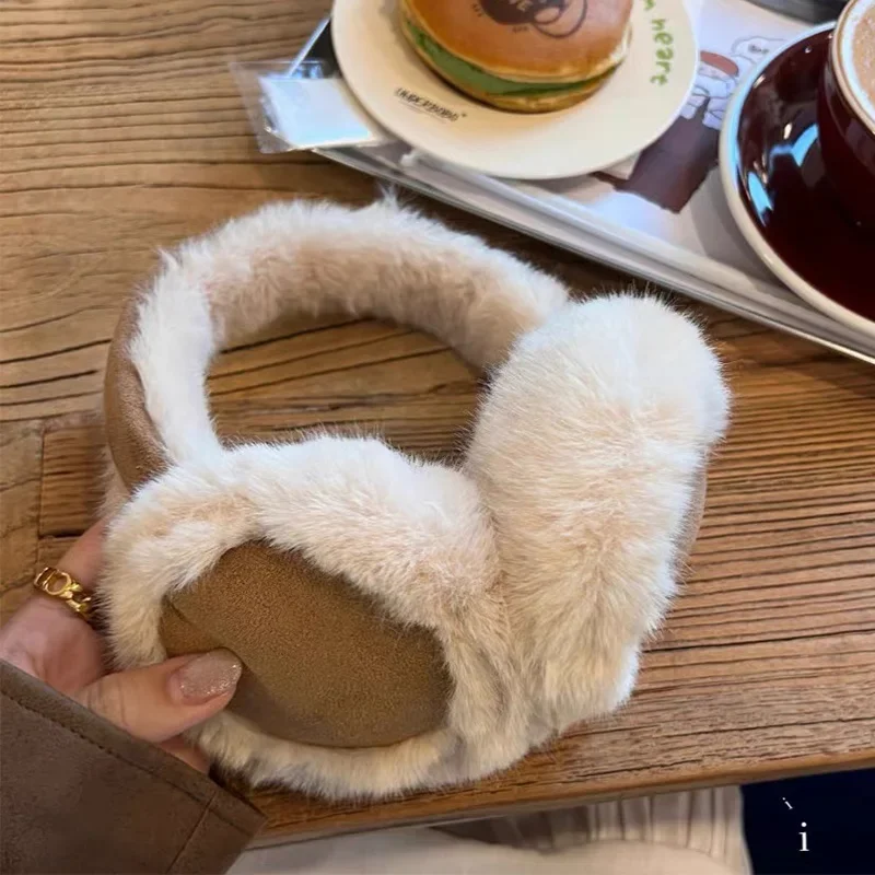 Earmuffs Foldable - Cache-oreilles en peluche pliable en laine