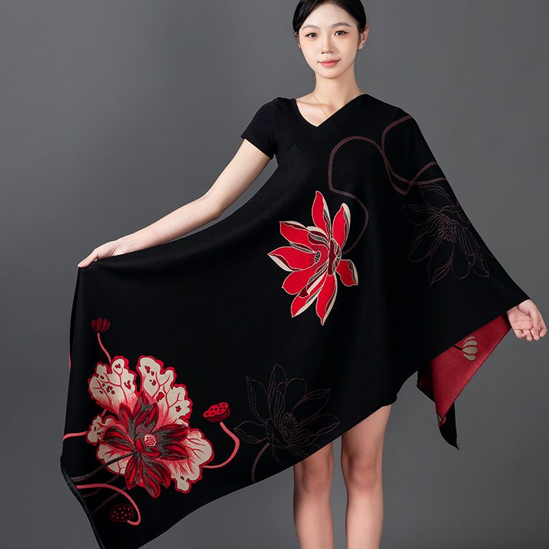 Femmes hiver châle cachemire é - Cashmere Pashmina Wrap avis et prix