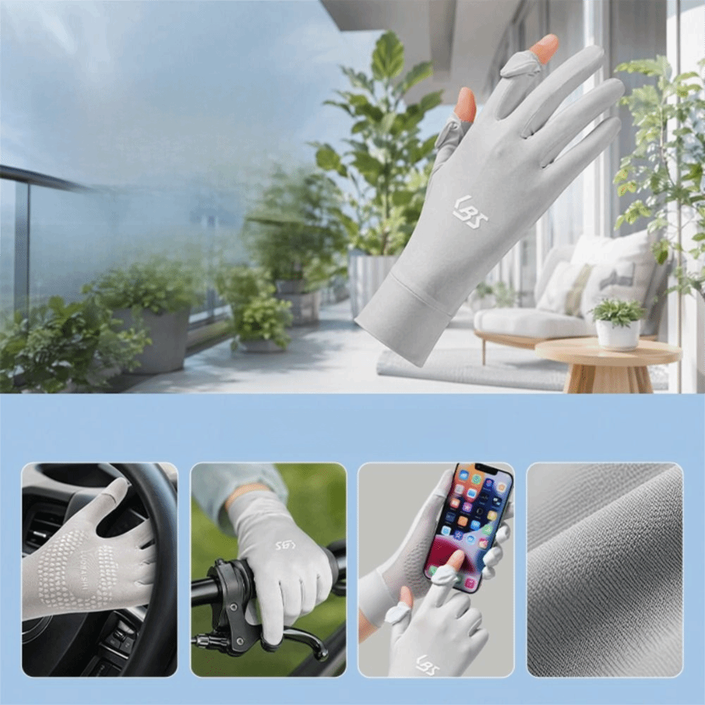 Gants de protection UV en soie - Touch Screen Gloves avis et prix