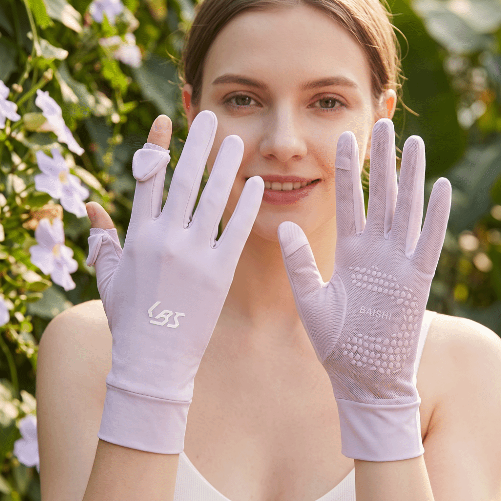 Gants de protection UV en soie - Touch Screen Gloves avis et prix