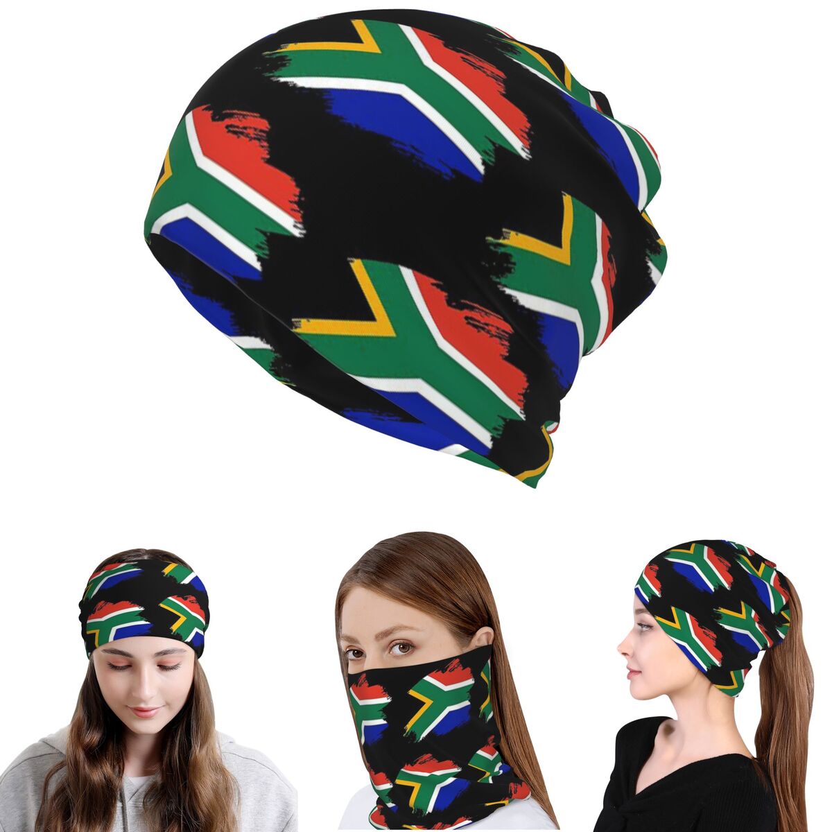 Bandana avec drapeau des Sprin - Knit Beanie Hat Warm avis et prix