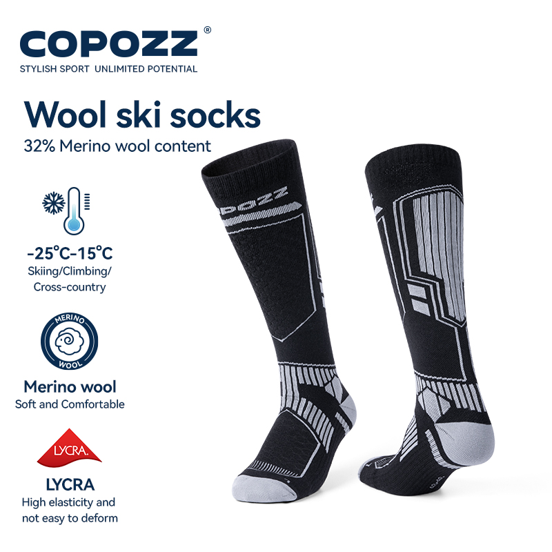 COPOZZ laine mérinos hiver cha - Thermal Sock Wool avis et prix