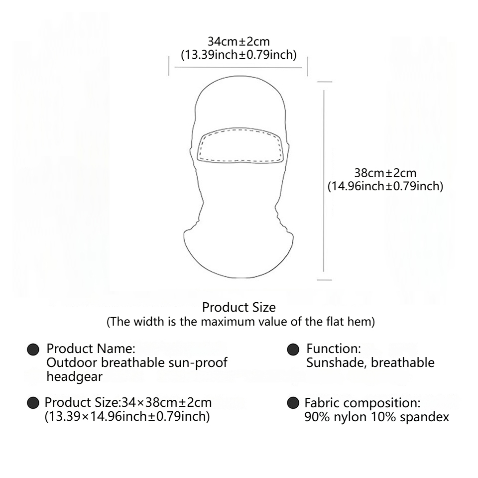 GTUBIKE cagoule respirante cha - Balaclava Ski Mask avis et prix